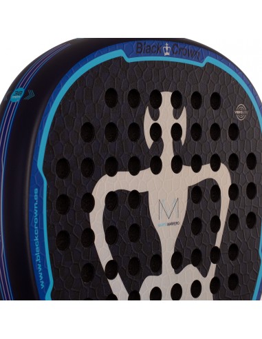 Pala de pádel black crown hurricane pro 4.0