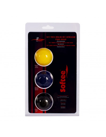 Set tres bolas de ejercicio para mano Set tres bolas de ejercicio para mano