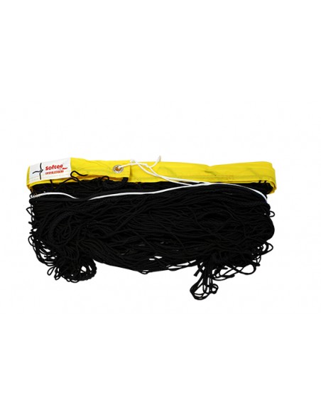 Red de voley playa 3mm linea premium con cinta amarilla Red de voley playa 3mm linea premium con cinta amarilla
