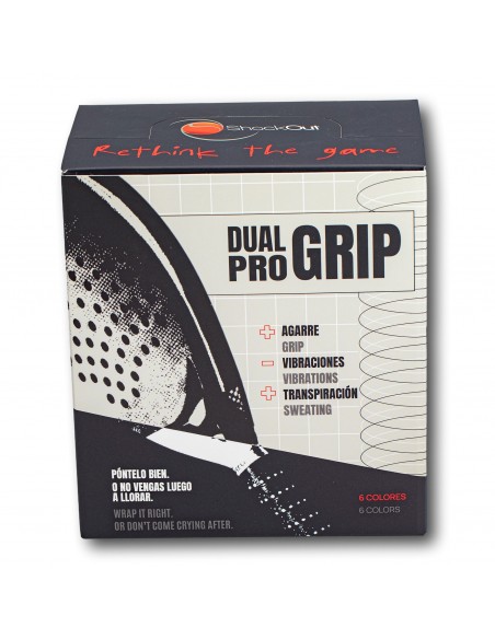 Caja expositor con 24 dual pro grip shockout