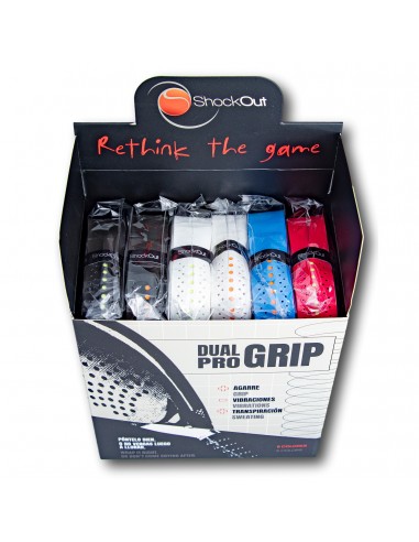 Caja expositor con 24 dual pro grip shockout