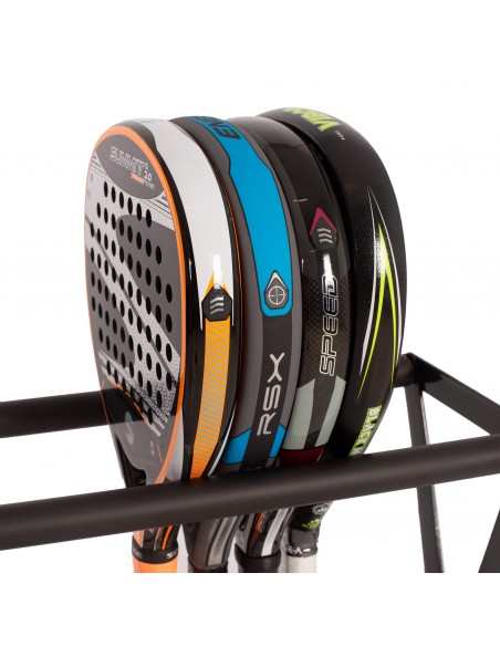 Soporte para palas de pádel/tenis/bádminton