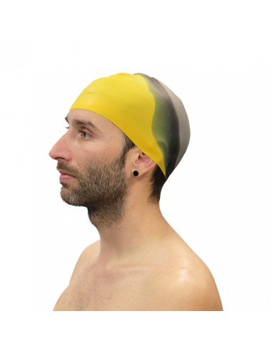 Lote 10 gorros natación silicona multicolor surtido