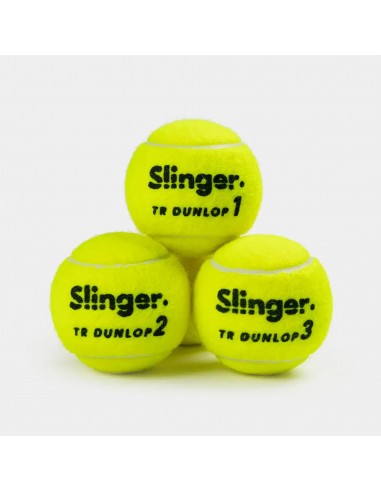 Cajón 18 botes 4 pelotas de tenis dunlop fort slinger