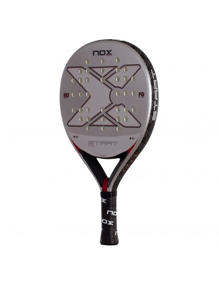 Pala de pádel nox start grey ex js