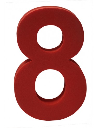 Lote 5 minitapices numeros colores variados