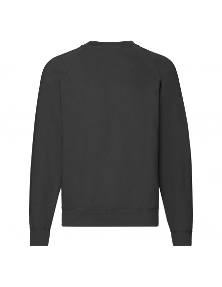 Sudadera fruit of the loom classic raglan adulto
