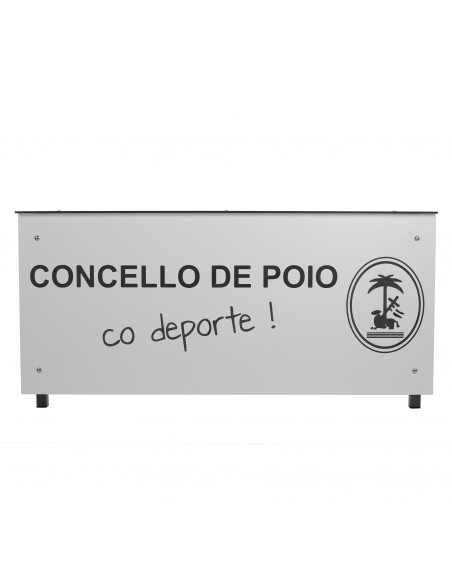 Mesa anotadores completa fenólico 12 mm color personalizable