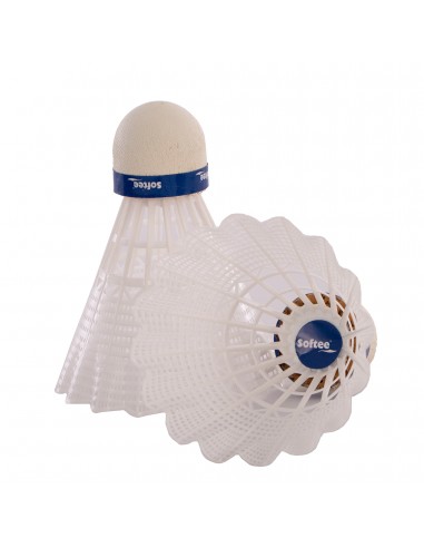 Volantes badminton softee 0.5 6uds