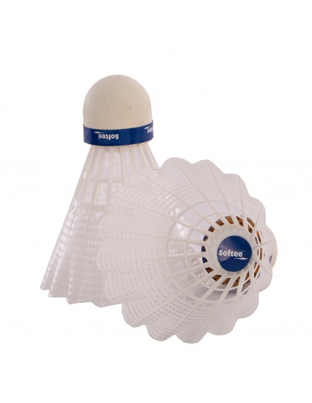 Volantes badminton softee 0.5 6uds