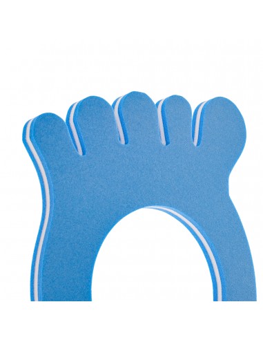 Tapiz con forma pie 3 cm bicolor
