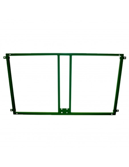 Soporte metalico para sujeccion tablero y aro baloncesto a la pared - verde Soporte metalico para sujeccion tablero y aro baloncesto a la pared - verde
