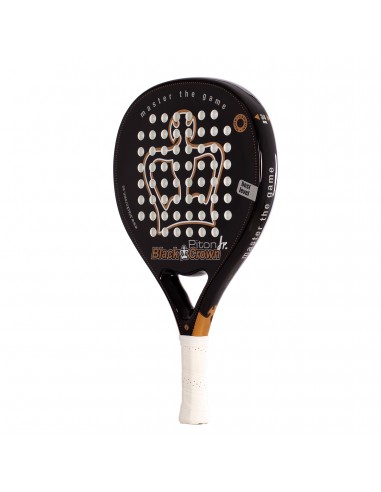 Pala de pádel black crown piton jr