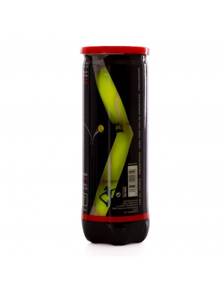 Bote de 3 pelotas de pádel black crown pro Bote de 3 pelotas de pádel black crown pro