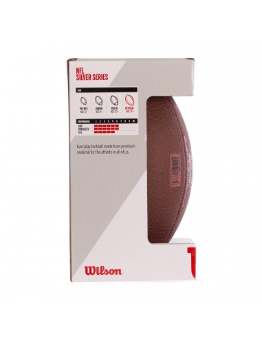 Balón fútbol americano wilson nfl duke réplica - con expositor -