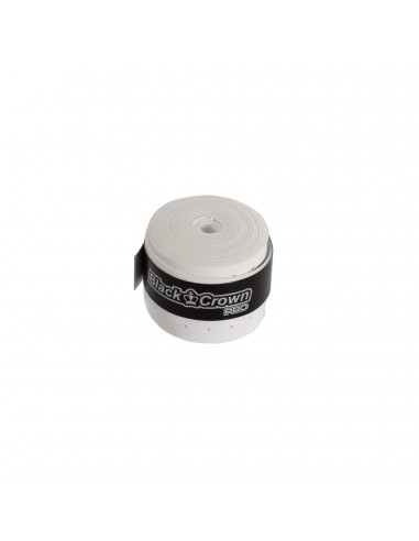 Tarro 60 overgrips black crown perforados blancos