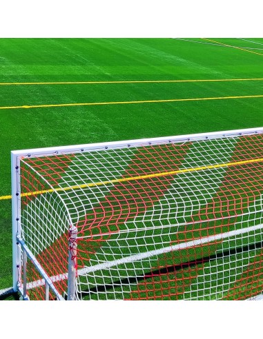 Jgo porterías al. fútbol7 90mm abatibles arquillos galv caliente