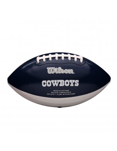 Balón fútbol americano wilson nfl peewee dallas cowboys