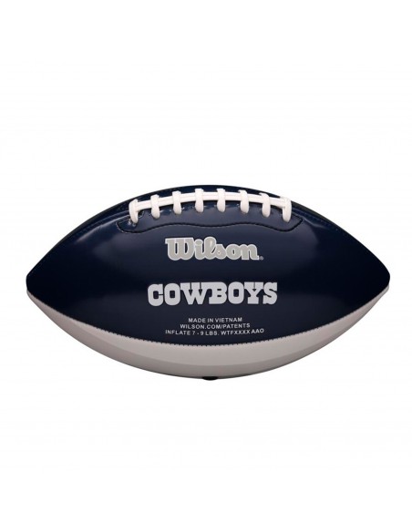 Balón fútbol americano wilson nfl peewee dallas cowboys