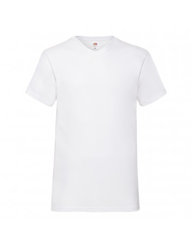 Camiseta fruit of the loom valueweight v-neck t adulto