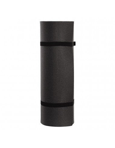 Colchoneta camping monocolor negro