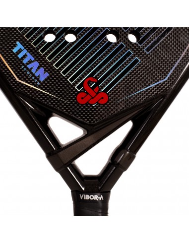 Pala de pádel vibor-a titan 3k black