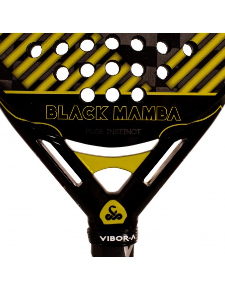 Pala de pádel vibor-a black mamba evo pro black