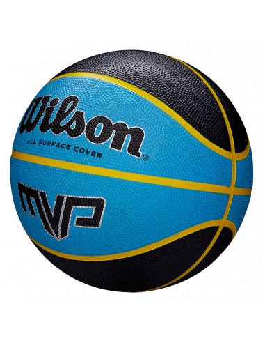 Balón de baloncesto wilson mvp 295 bskt blkblu talla 7