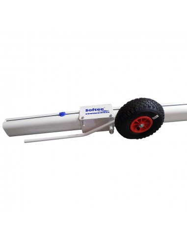 Juego de 2 ruedas deluxe para porterias de aluminio trasladable futbol sección 120x100 mm