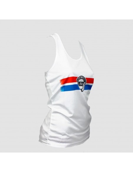 Camiseta tirantes miler mujer roger tejido dry sublimación Camiseta tirantes miler mujer roger tejido dry sublimación