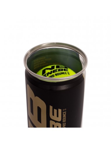 Bote de 3 pelotas de pádel enebe pro bounce s