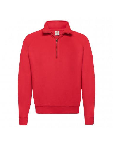 Sudadera fruit of the loom classic zip neck adulto