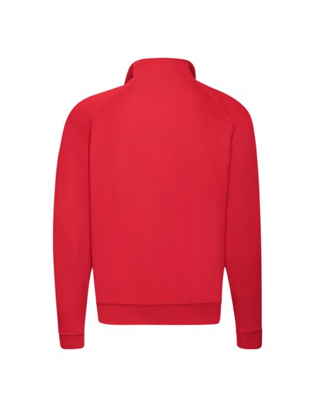 Sudadera fruit of the loom classic zip neck adulto
