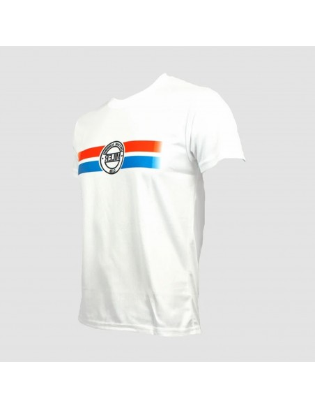 Camiseta manga corta miler hombre iffley road tejido dry sublimación