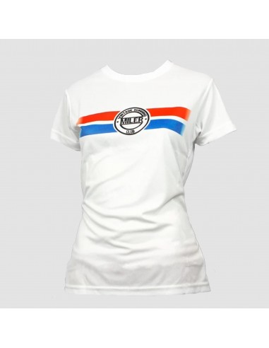 Camiseta manga corta miler mujer iffley road tejido dry sublimación