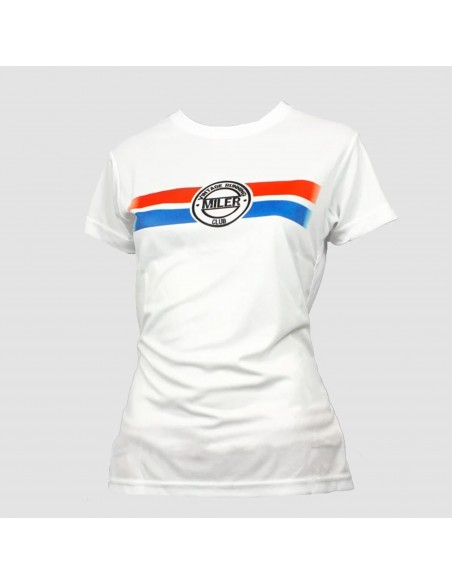 Camiseta manga corta miler mujer iffley road tejido dry sublimación