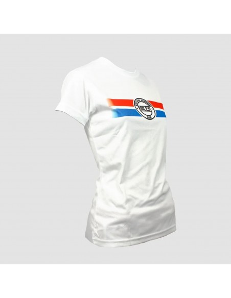 Camiseta manga corta miler mujer iffley road tejido dry sublimación