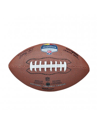 Balón de fútbol americano wilson madrid duke replica mini