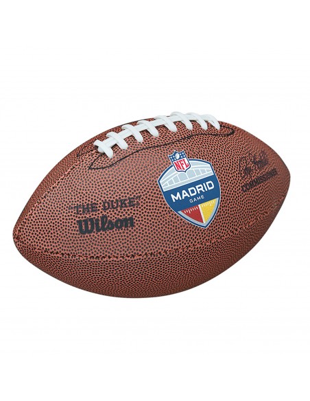 Balón de fútbol americano wilson madrid duke replica mini
