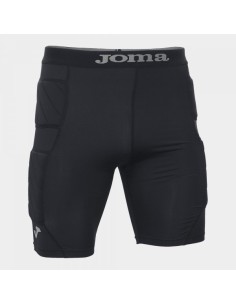 Pantalón Corto de Portero con Protecciones Negro