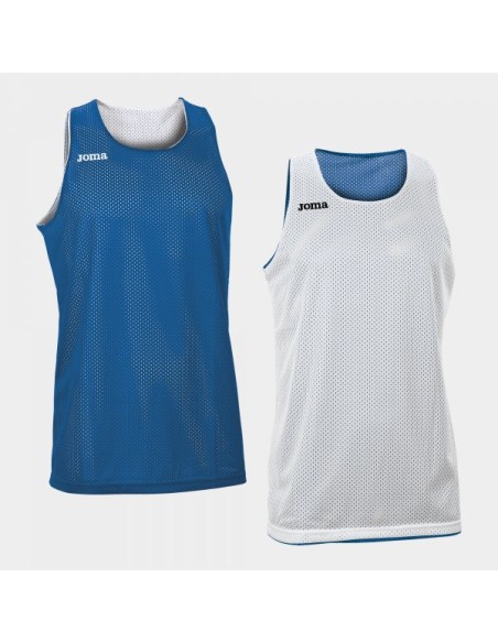 Camiseta Reversible sin Mangas Aro Royal-Blanco