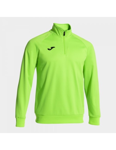 Sudadera Faraon Verde Flúor 1/2 Zipper