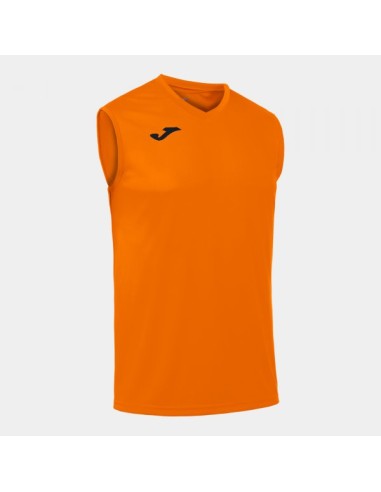 Combi Camiseta Naranja sin Mangas