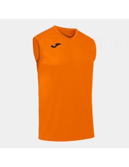 Combi Camiseta Naranja sin Mangas