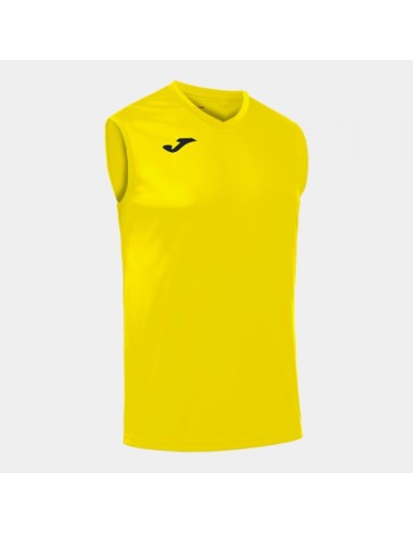 Combi Camiseta Amarillo sin Mangas