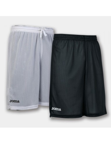 Corto Basket Reversible Rookie Negro-Blanco