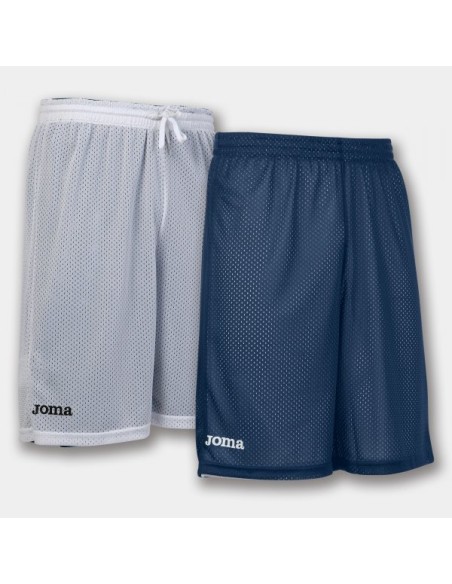 Corto Basket Reversible Rookie Marino-Blanco