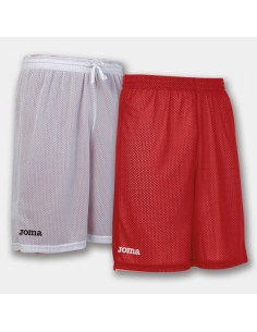 Corto Basket Reversible Rookie Rojo-Blanco