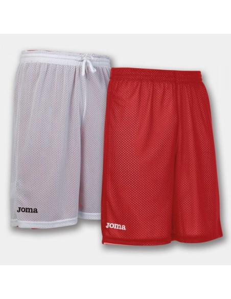 Corto Basket Reversible Rookie Rojo-Blanco