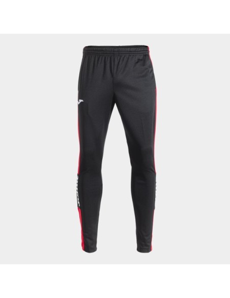Largo Pantalón Combi Oro Negro-Rojo